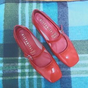 Coral Hispanitas Mary Janes sz 37